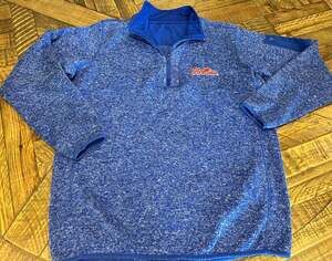 Antigua Ole Miss Rebels Fortune Half-Zip Pullover